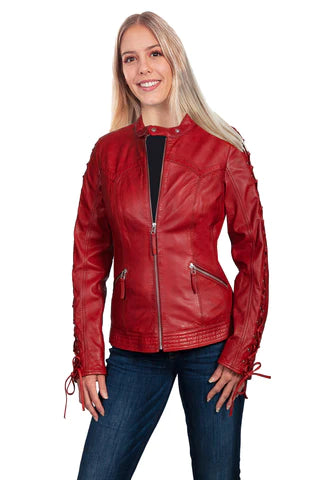 Laced Sleeve Jacket