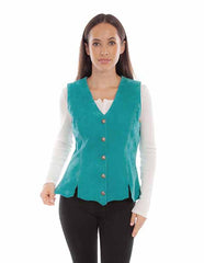 LD BUTTON UP VEST 1102