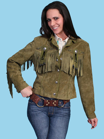 FRINGE AND BEAD LD JACKET 152