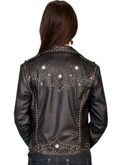Leather Stud Jacket