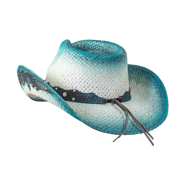 STRAW WESTERN HAT LIN