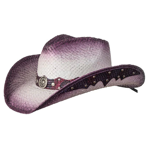 STRAW WESTERN HAT LIN