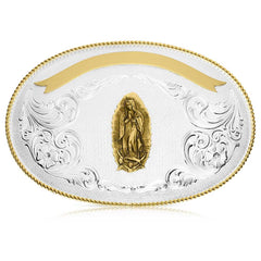 2T LARGE OVAL LADY QUADALUPE 6128