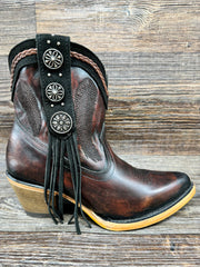 LD BRWN CHOCO EMBROIDERY  N0005