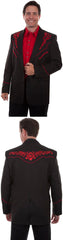 Floral Tonal Emb Jacket
