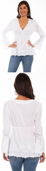 Plunging Neck Shirt