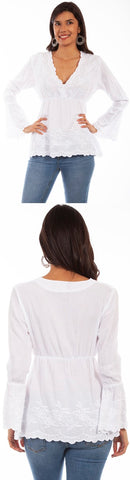 Plunging Neck Shirt