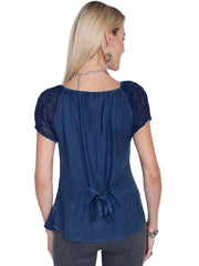 Rayon Elastic Sleeve Shirt