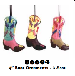 Western Butterfly Boot Orn. 86604