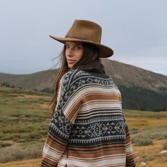 BOZEMAN BRN HAT PGR9494-BRN-O