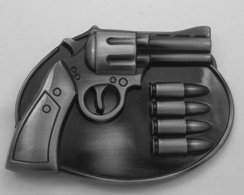 BULLETS AND GUNS BUCKLE  284
