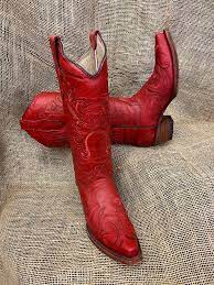 LD RED ANKLE BOOT