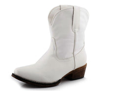 LD  SHORTY WHITE BOOTS 3037