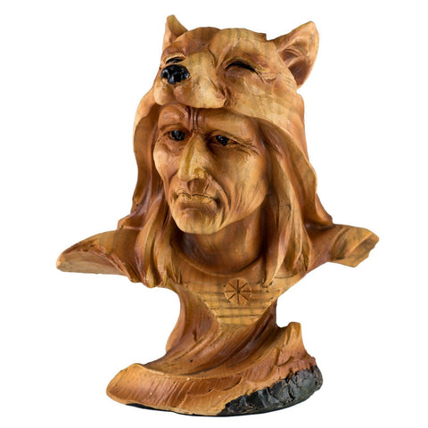Indian Wood Like Figurine PDX-59