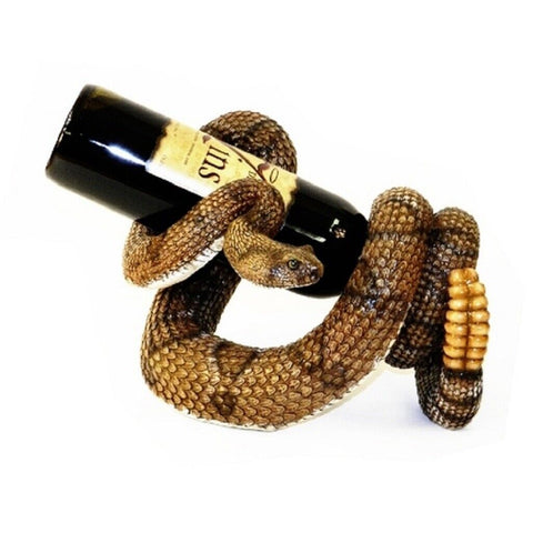 Rattlesnake Wine Holder  042