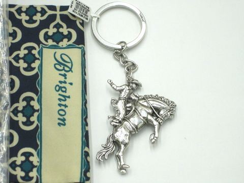 Cowboy On Horse Keychain 06010