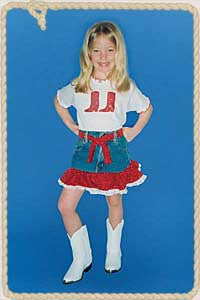Cowgirl Kids Dress #21, #10, #15
