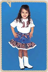 Cowgirl Kids Dress #21, #10, #15