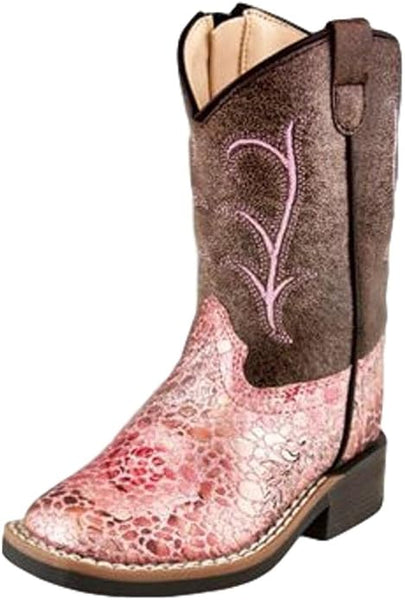 Pink COWBOY KIDS BOOT 1054