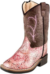 Pink COWBOY KIDS BOOT 1054