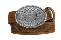 Heart kids LEATHER Belt  00220