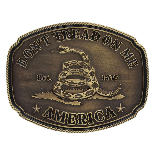 Don't Tread on Me Belt Buckle 515C