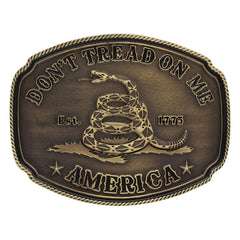 Don't Tread on Me Belt Buckle 515C