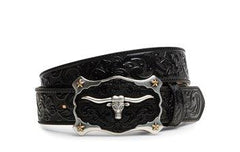 MENS LONGHORN BELT 11193
