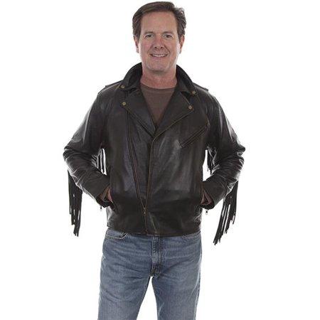MEN Fringe mc Jacket